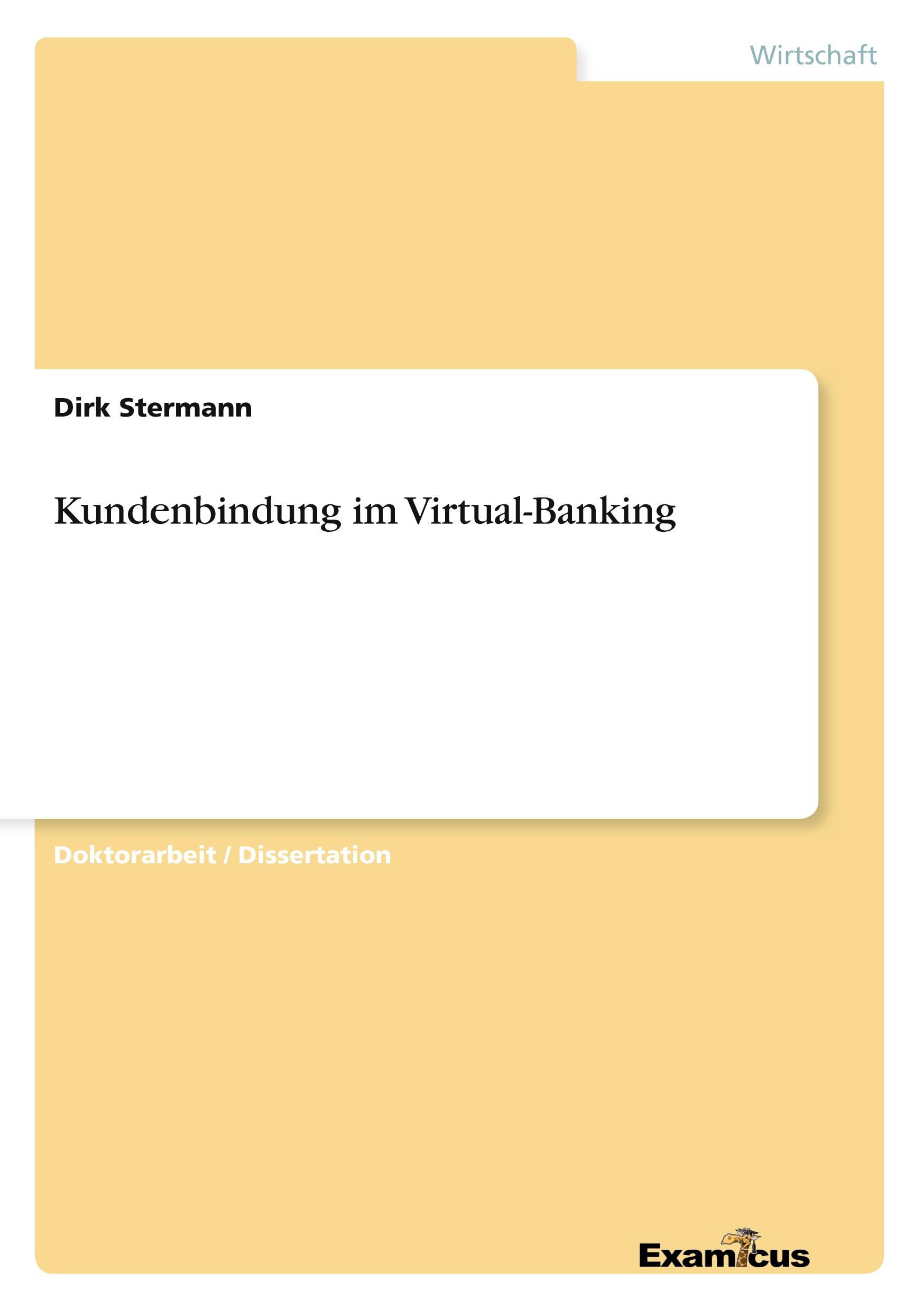 Vorderes Coverbild Kundenbindung im Virtual-Banking