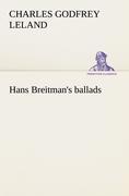 Vorderes Coverbild Hans Breitman's ballads