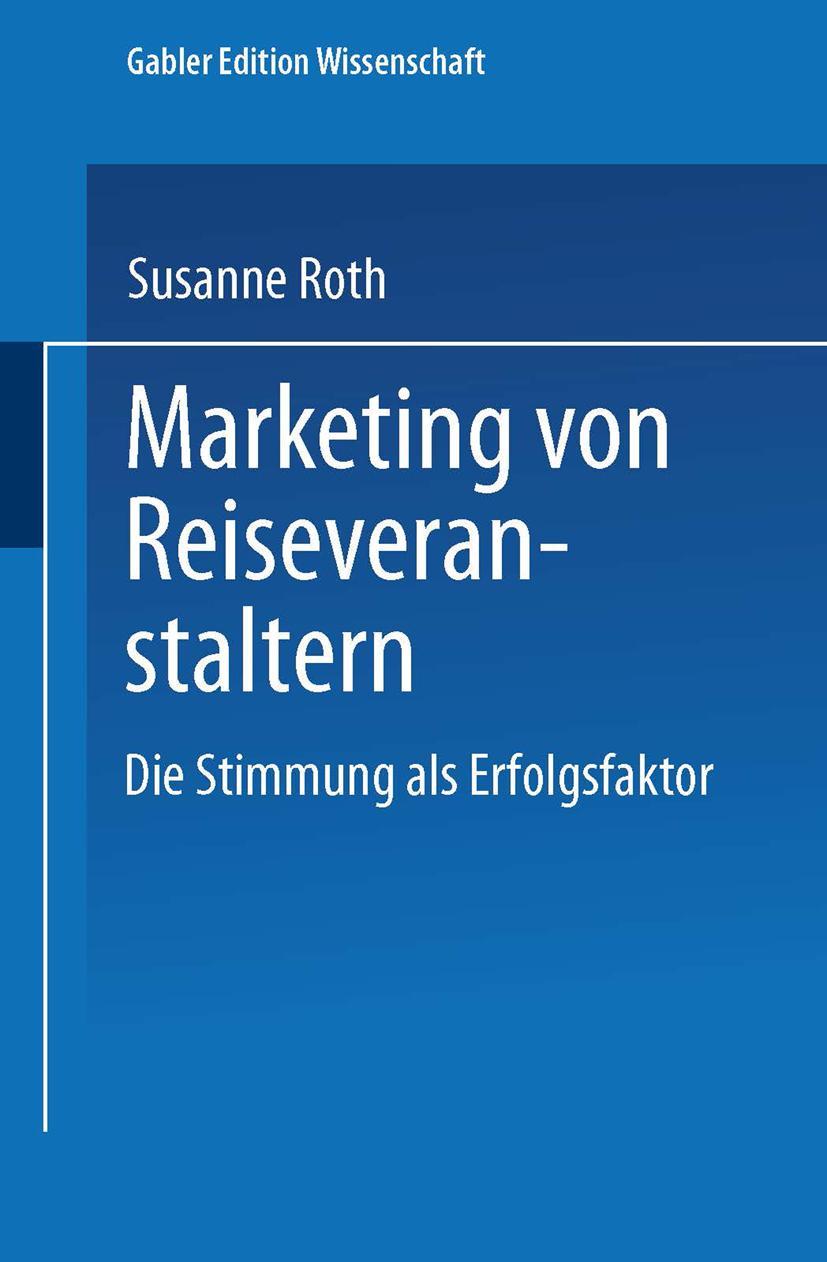 Vorderes Coverbild Marketing von Reiseveranstaltern