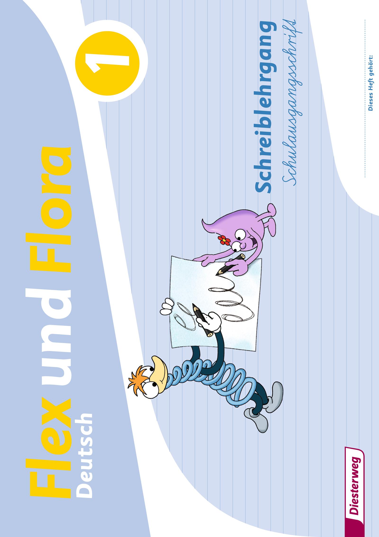 Vorderes Coverbild Flex und Flora. Schreiblehrgang. Schulausgangsschrift