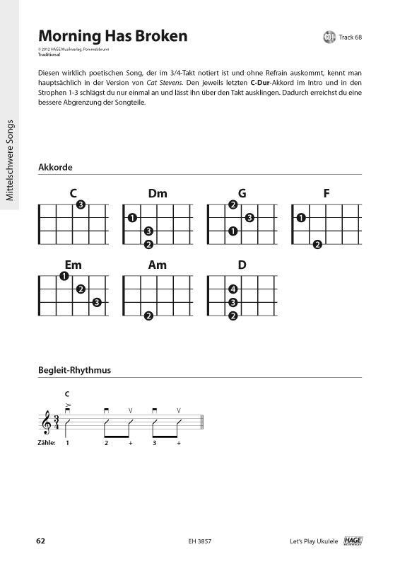 Beispielinhalt (Bild) Let's Play Ukulele (mit 2 CDs)