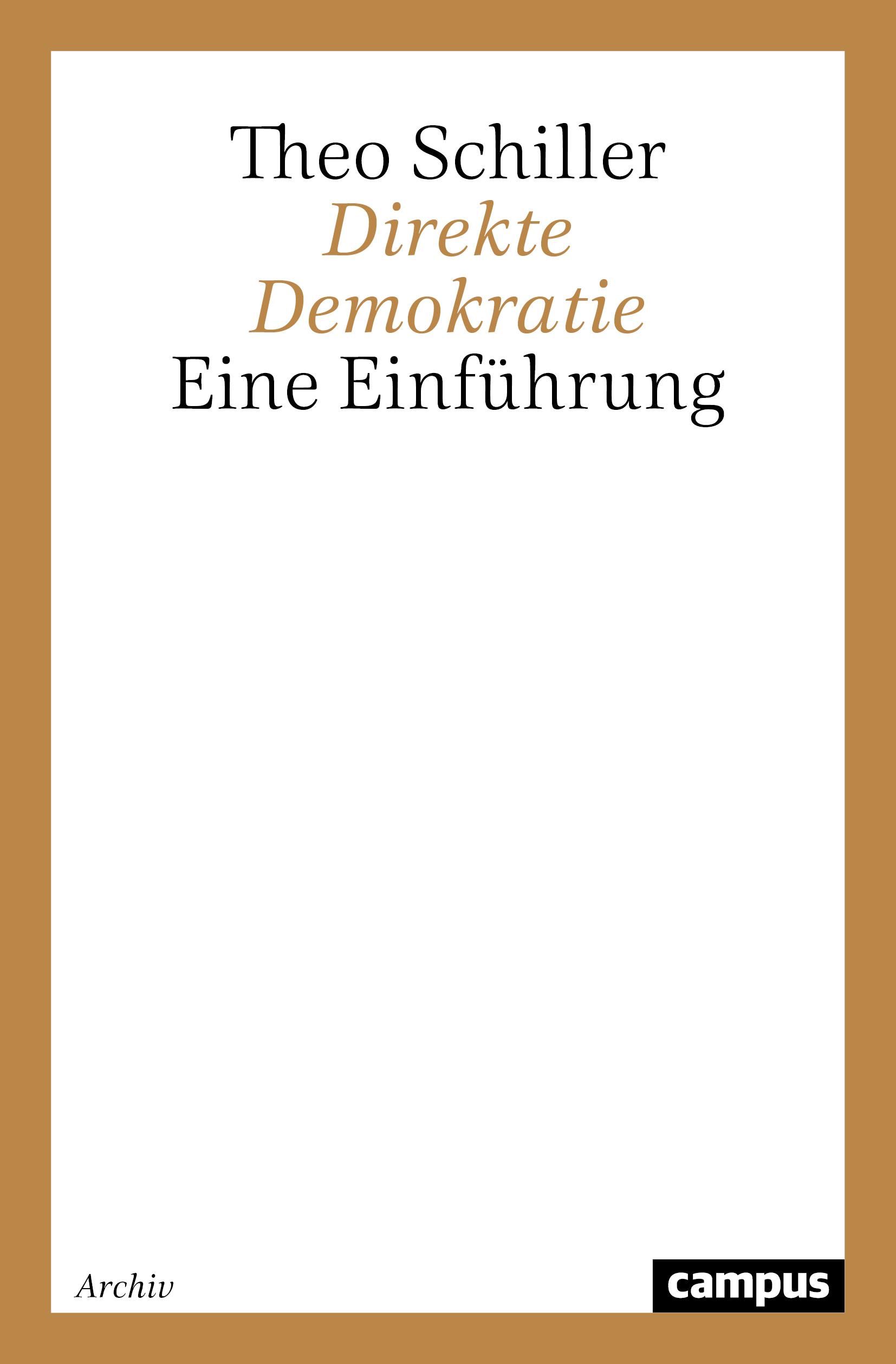 Vorderes Coverbild Direkte Demokratie