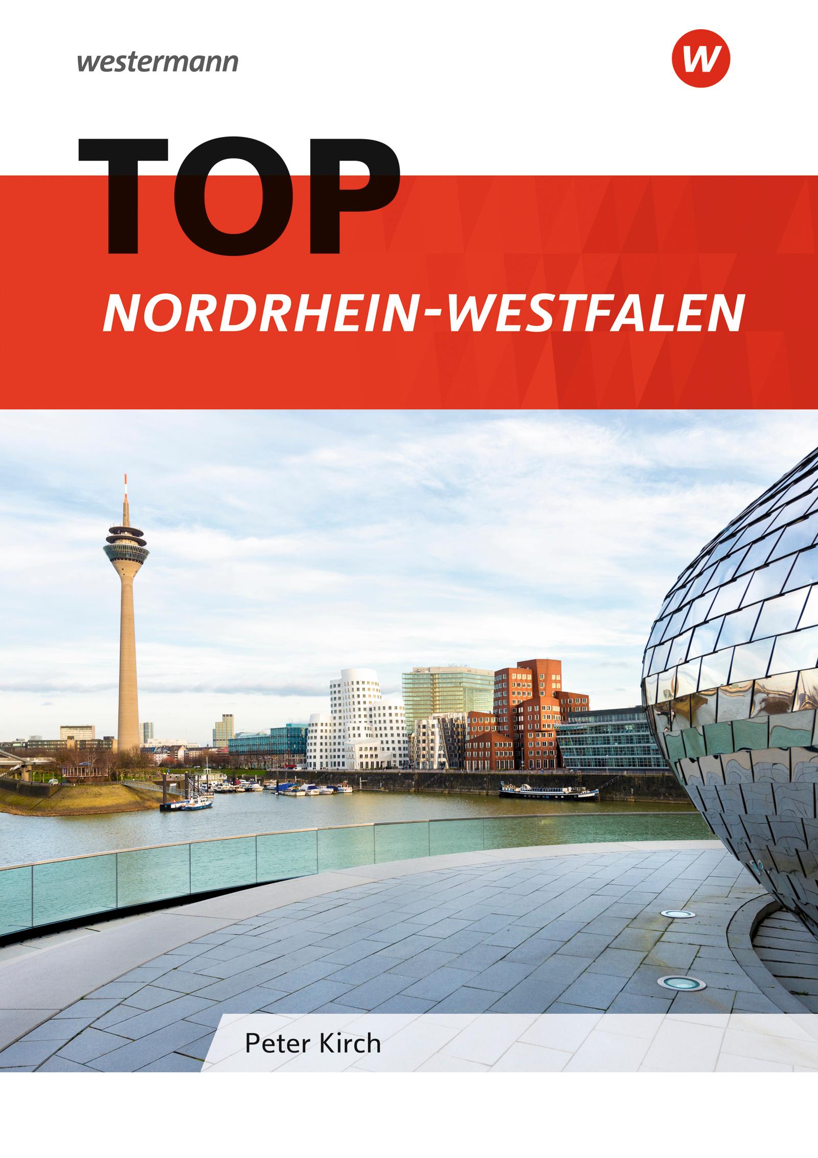 Vorderes Coverbild Topographische Arbeitshefte. TOP Nordrhein-Westfalen