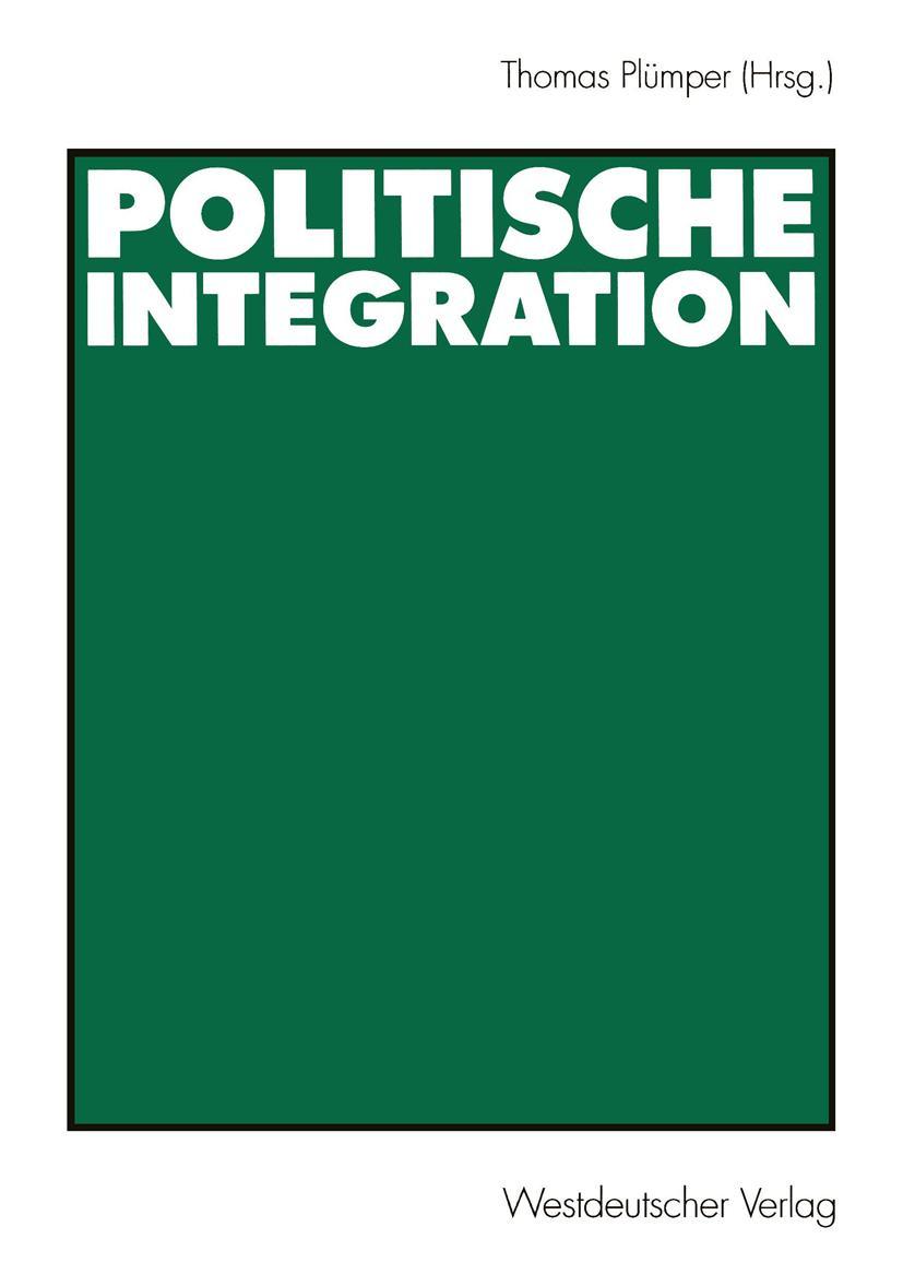 Vorderes Coverbild Politische Integration