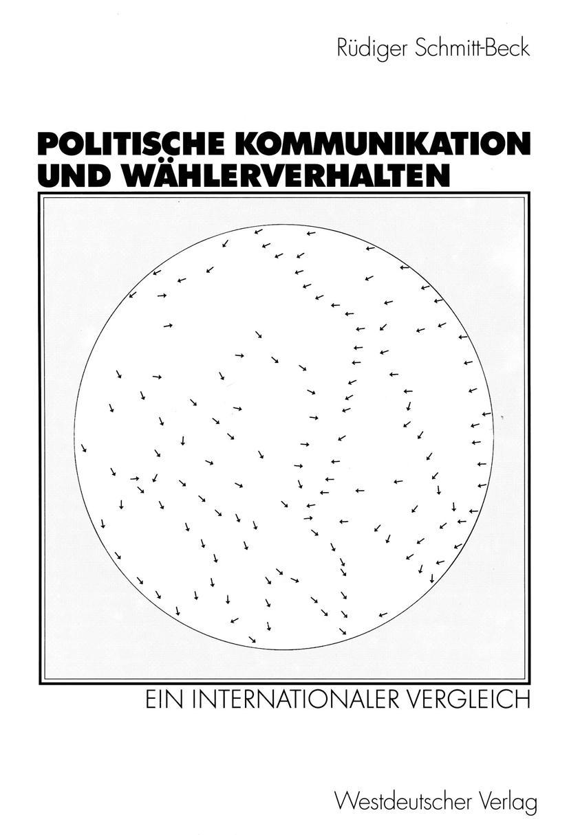 Vorderes Coverbild Politische Kommunikation und Wählerverhalten