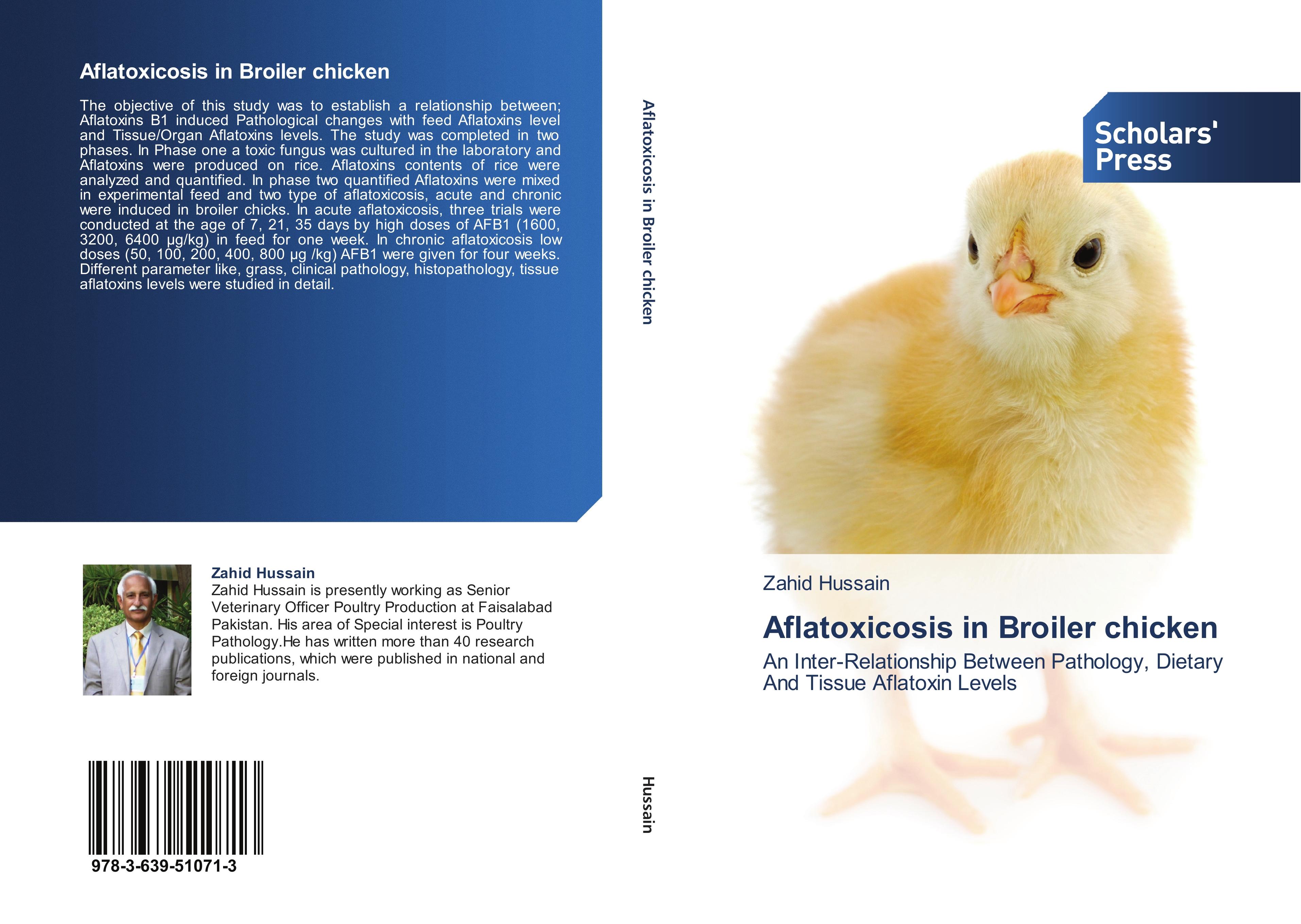 Vorderes Coverbild Aflatoxicosis in Broiler chicken