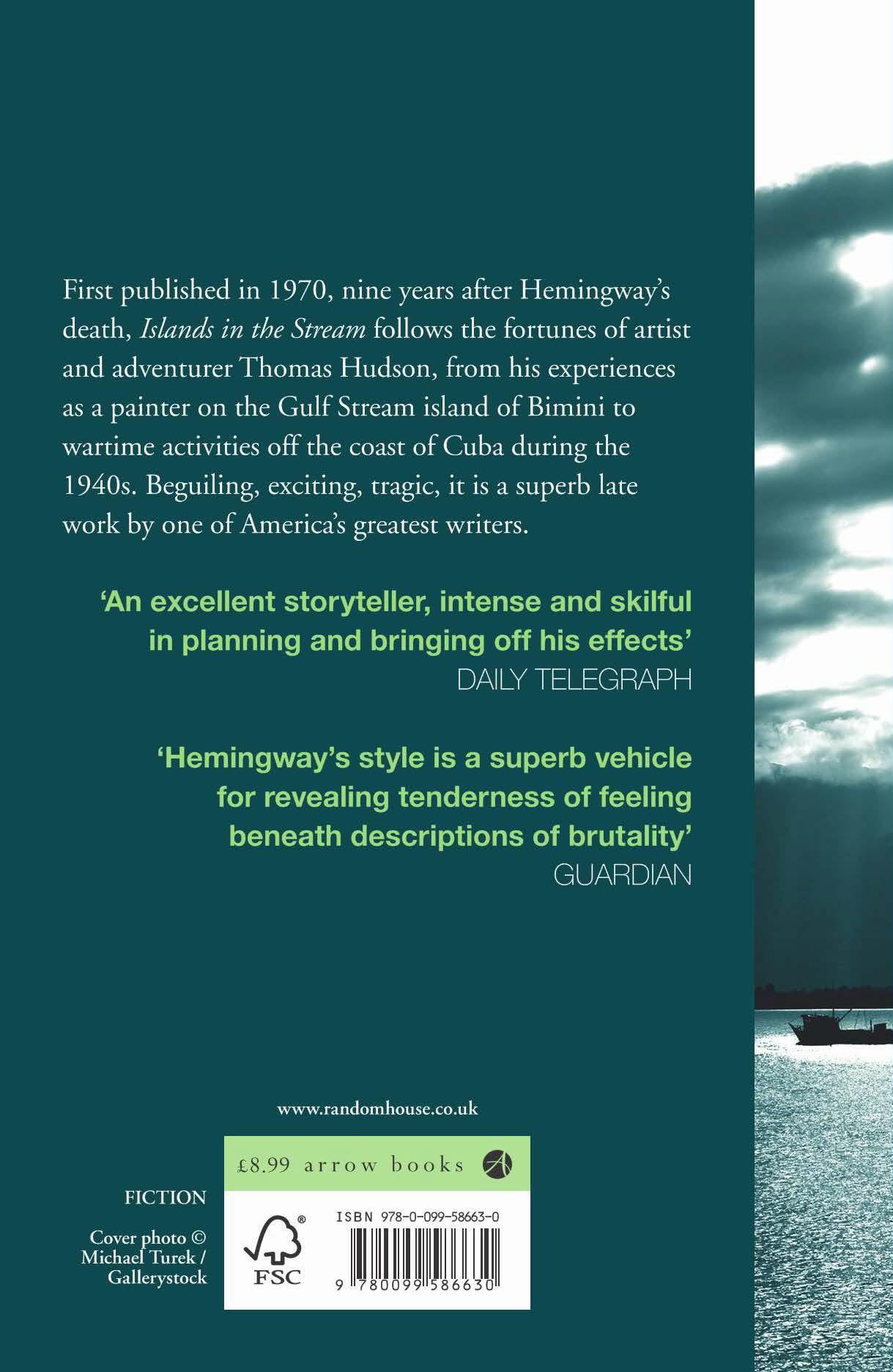 Rückseitencover Islands in the Stream