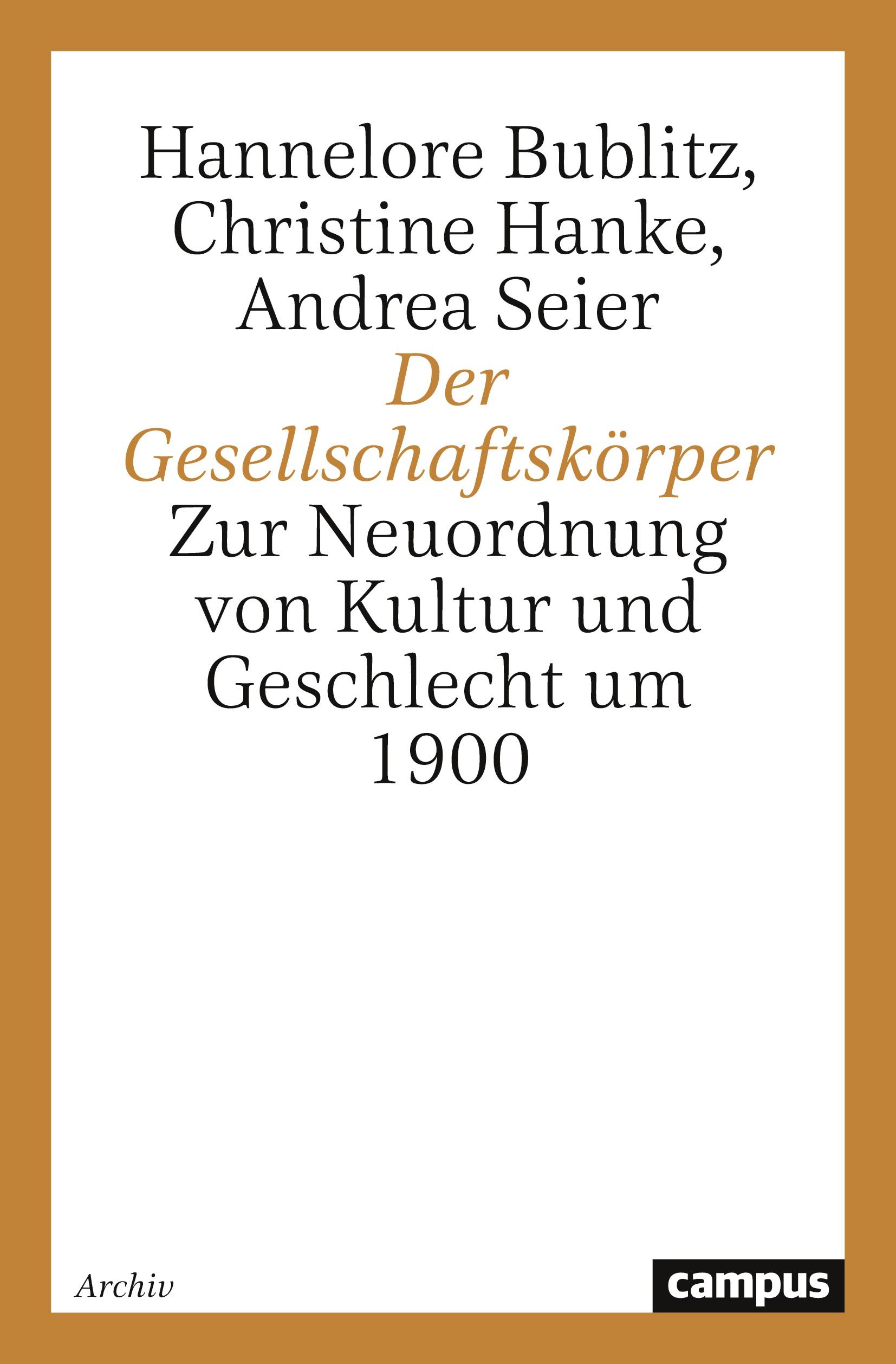 Vorderes Coverbild Der Gesellschaftskörper