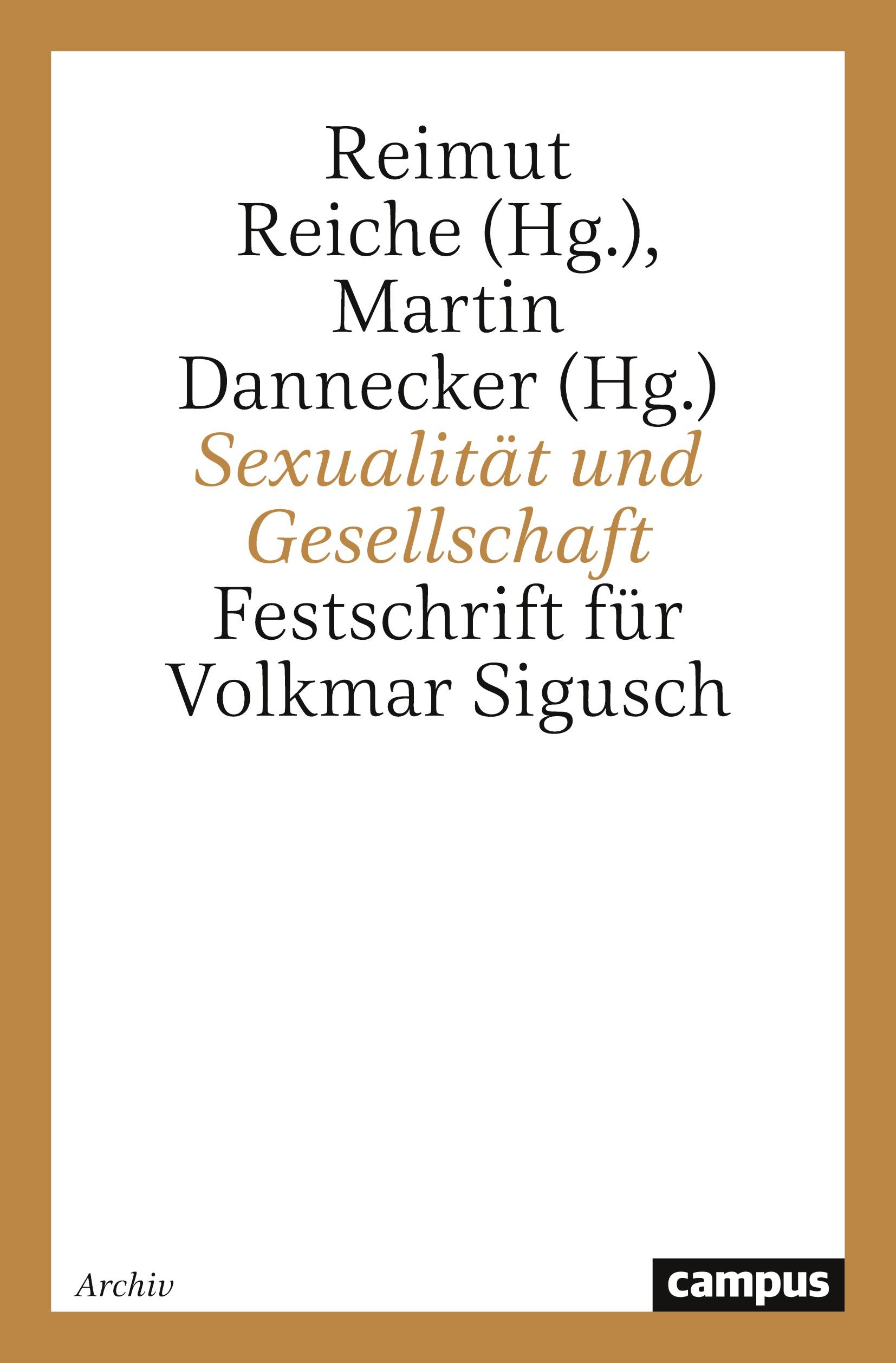 Vorderes Coverbild Sexualität und Gesellschaft