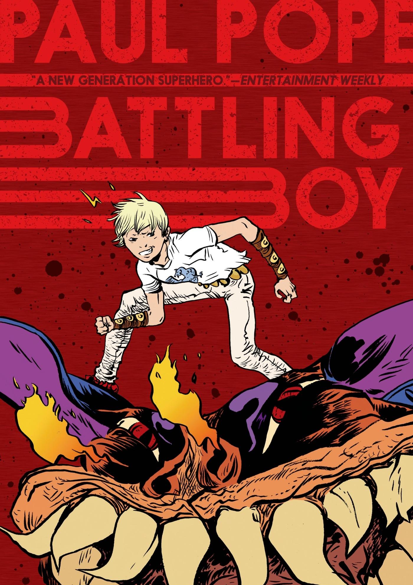 Vorderes Coverbild Battling Boy