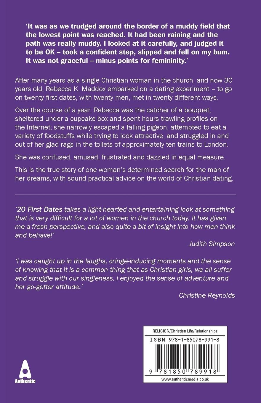 Rückseitencover 20 First Dates