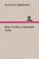 Vorderes Coverbild Betty Gordon at Mountain Camp