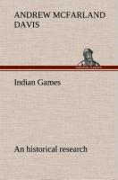 Vorderes Coverbild Indian Games : an historical research