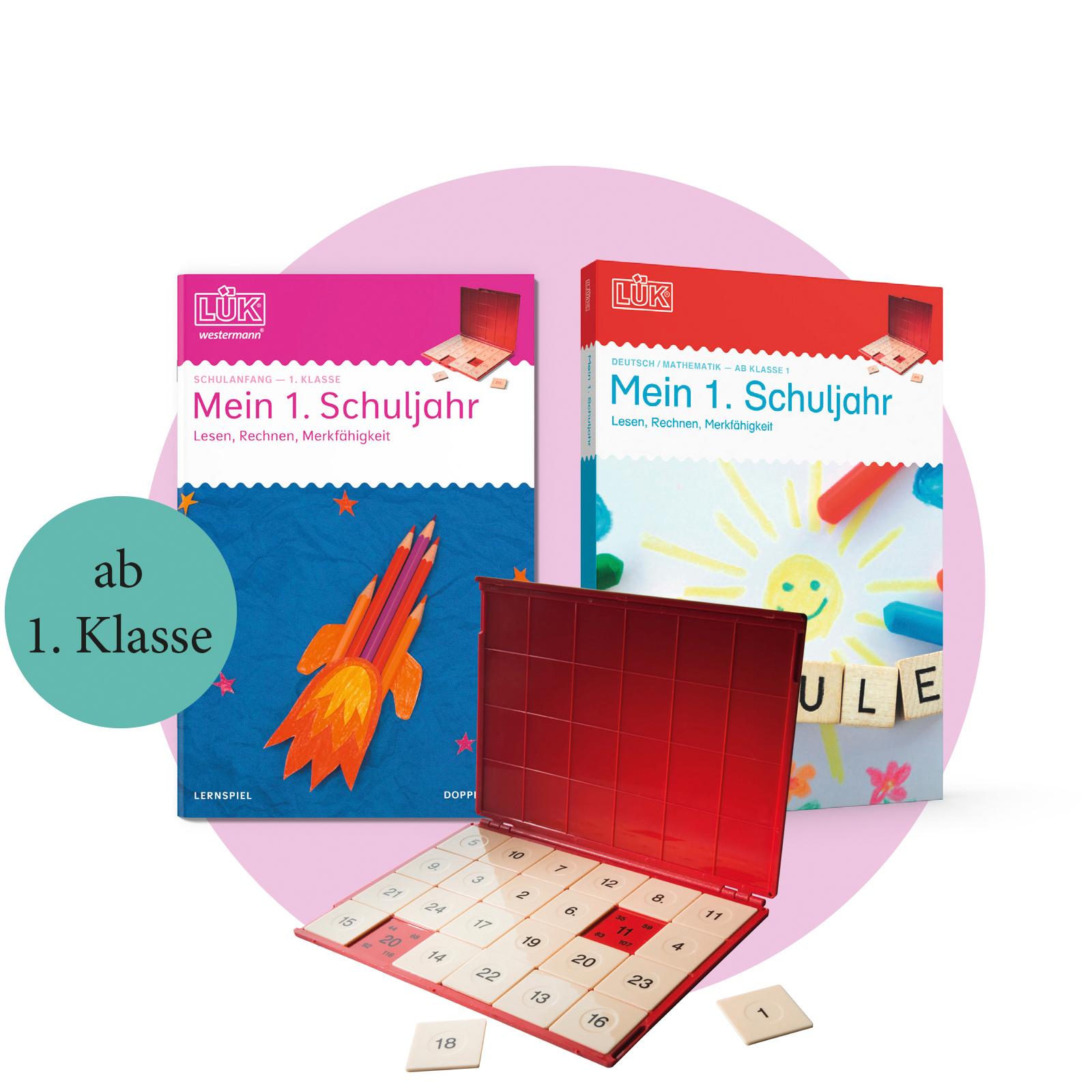 Vorderes Coverbild LÜK-Set. Mein erstes Schuljahr