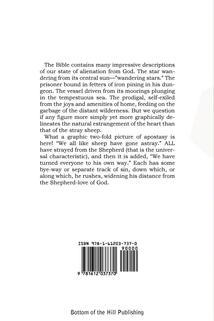 Rückseitencover The Shepherd and His Flock