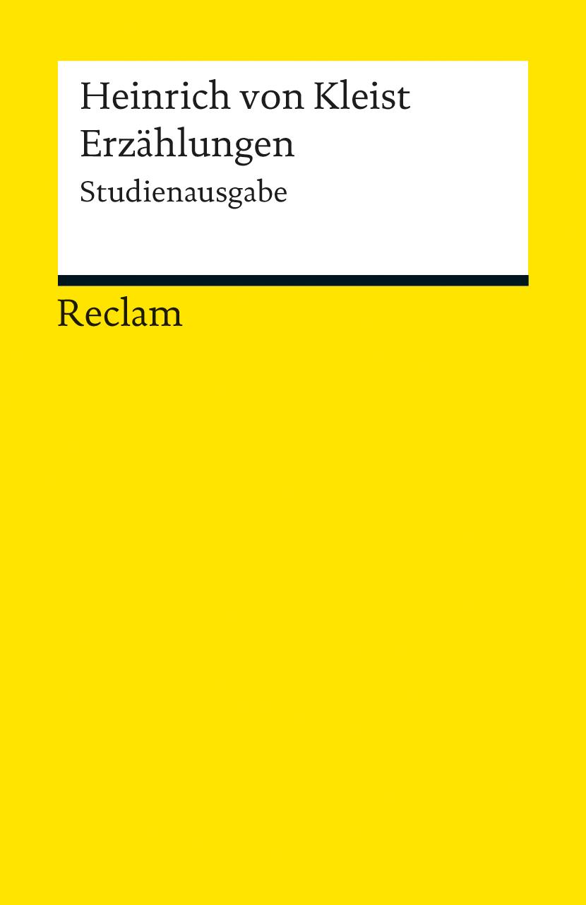 Vorderes Coverbild Erzählungen