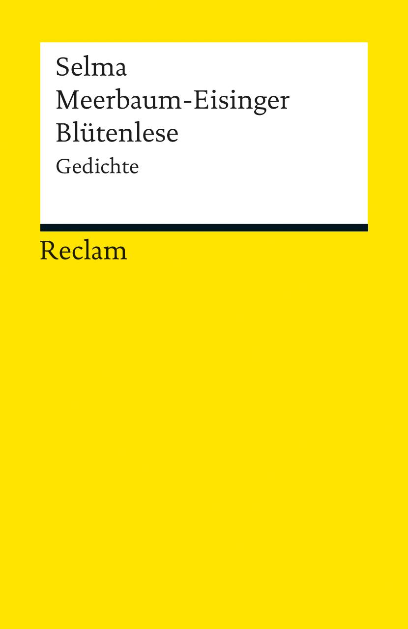 Vorderes Coverbild Blütenlese