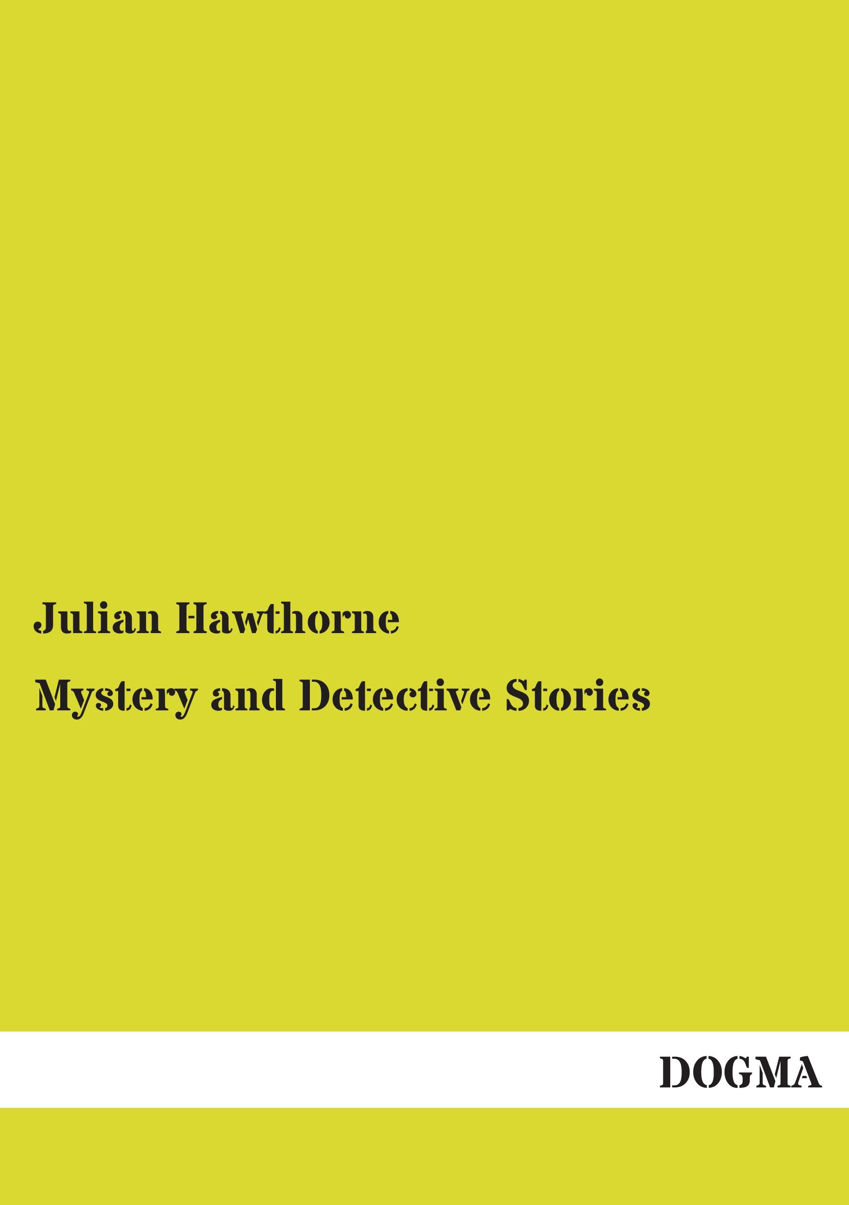 Vorderes Coverbild Mystery and Detective Stories