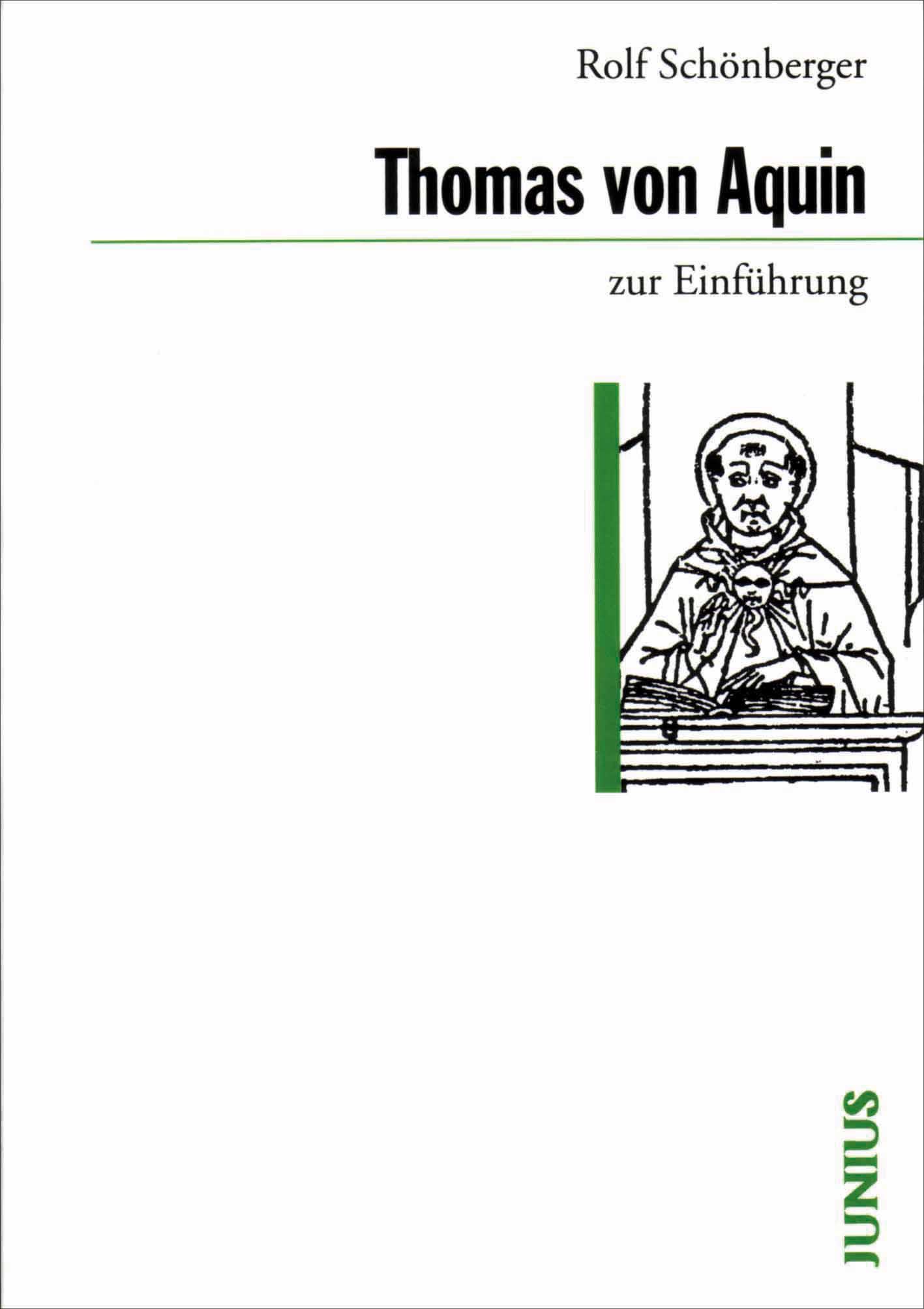 Vorderes Coverbild Thomas von Aquin zur Einführung