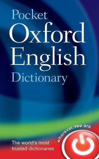 Vorderes Coverbild Pocket Oxford English Dictionary