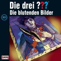 Vorderes Coverbild Die drei ??? 161. Die blutenden Bilder (drei Fragezeichen) CD
