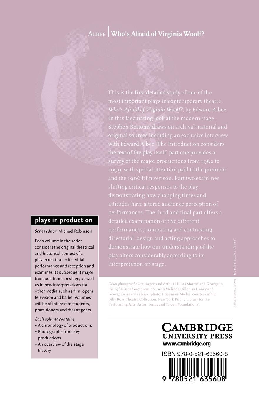 Rückseitencover Albee