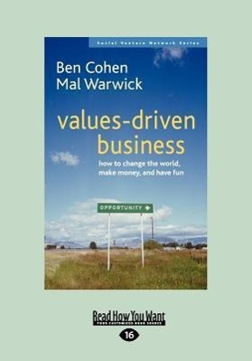 Vorderes Coverbild Values-Driven Business