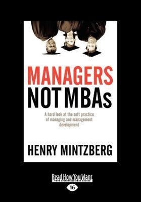 Vorderes Coverbild Managers Not MBAs