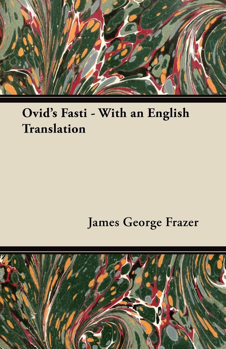 Vorderes Coverbild Ovid's Fasti - With an English Translation