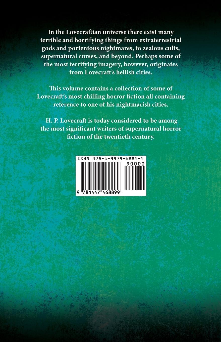 Rückseitencover H. P. Lovecraft's Tales of Strange Cities - A Collection of Short Stories (Fantasy and Horror Classics) ; With a Dedication by George Henry Weiss