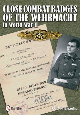 Vorderes Coverbild Close Combat Badges of the Wehrmacht in World War II