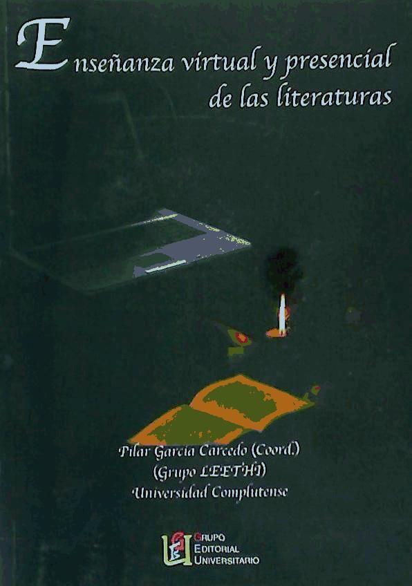 Vorderes Coverbild Enseñanza virtual y presencial de las literaturas