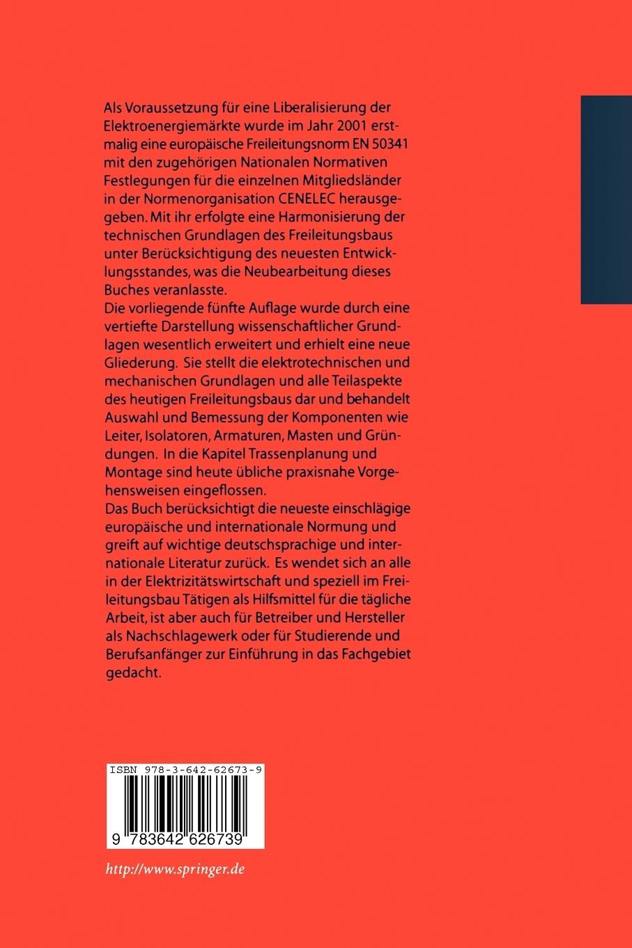 Rückseitencover Freileitungen