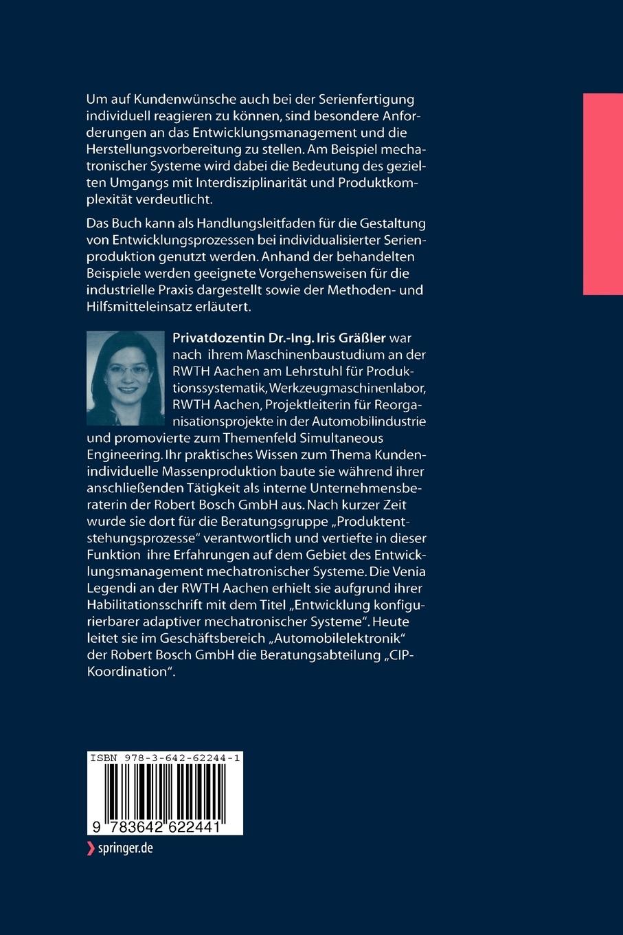 Rückseitencover Kundenindividuelle Massenproduktion