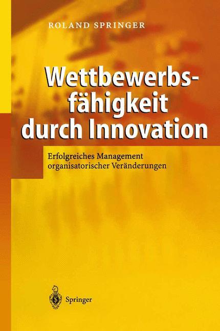 Vorderes Coverbild Wettbewerbsfähigkeit durch Innovation