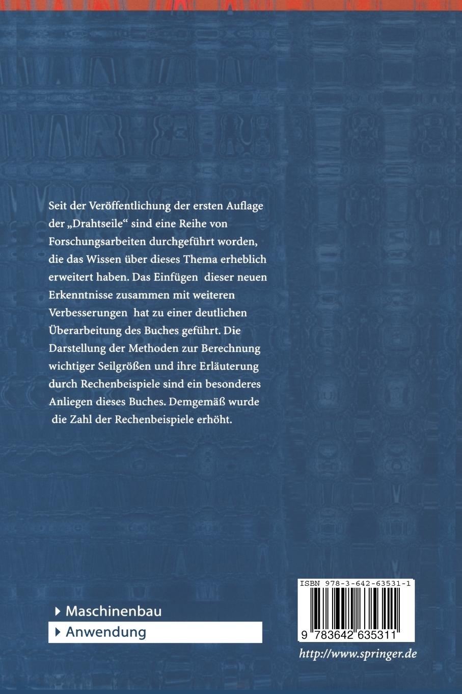 Rückseitencover Drahtseile