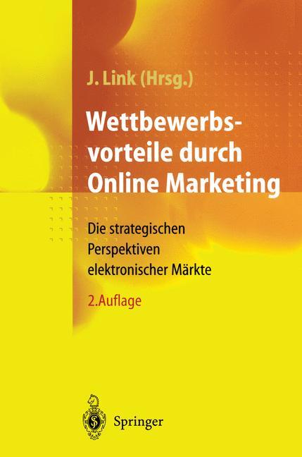 Vorderes Coverbild Wettbewerbsvorteile durch Online Marketing