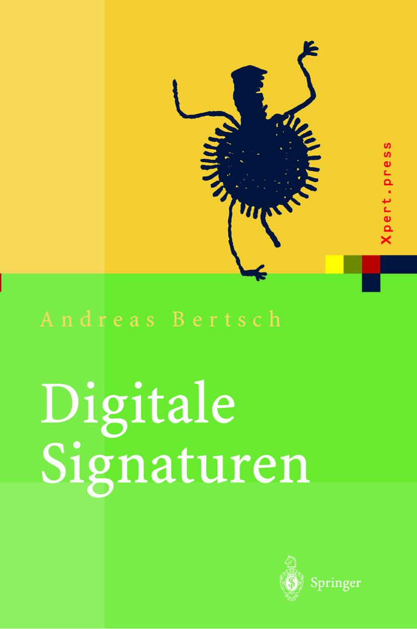Vorderes Coverbild Digitale Signaturen