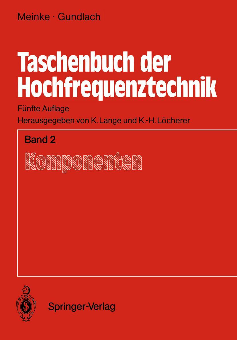 Vorderes Coverbild Taschenbuch der Hochfrequenztechnik