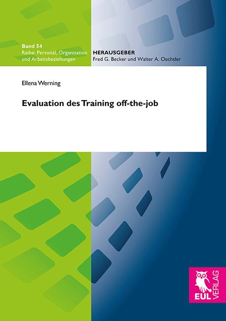 Vorderes Coverbild Evaluation des Training off-the-job