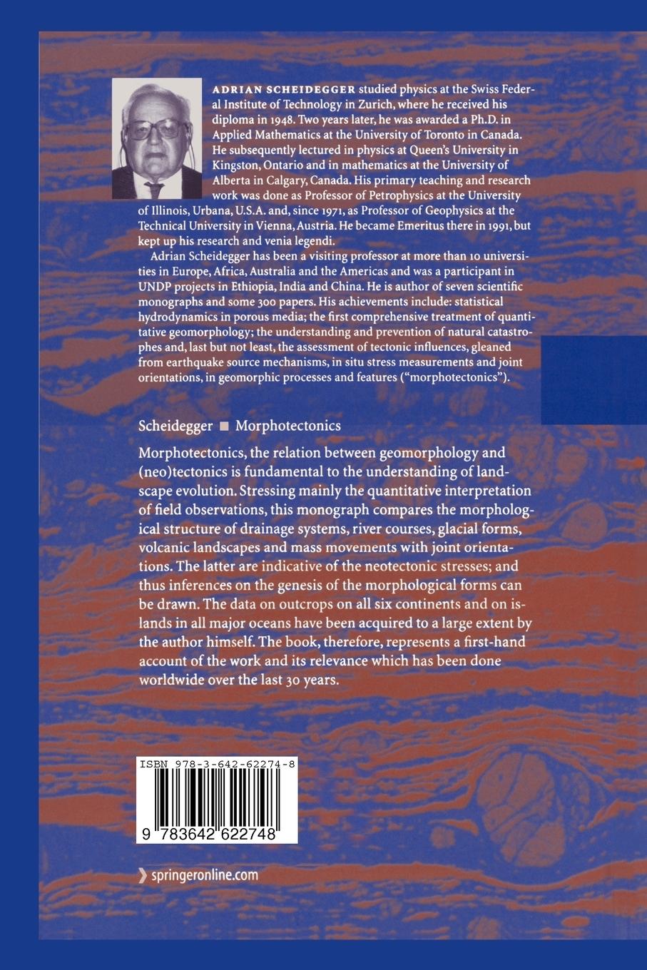 Rückseitencover Morphotectonics
