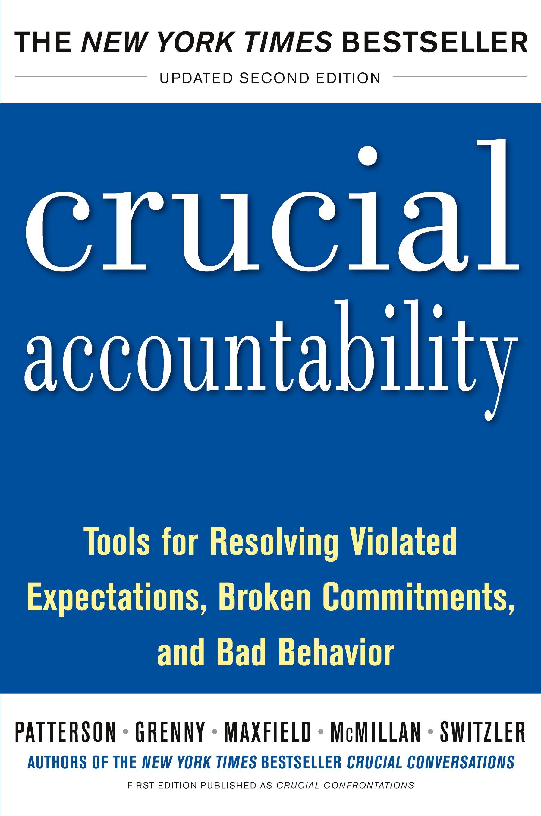 Vorderes Coverbild CRUCIAL ACCOUNTABILITY