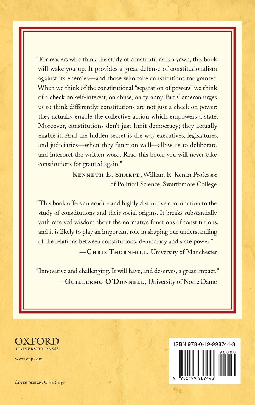 Rückseitencover Strong Constitutions