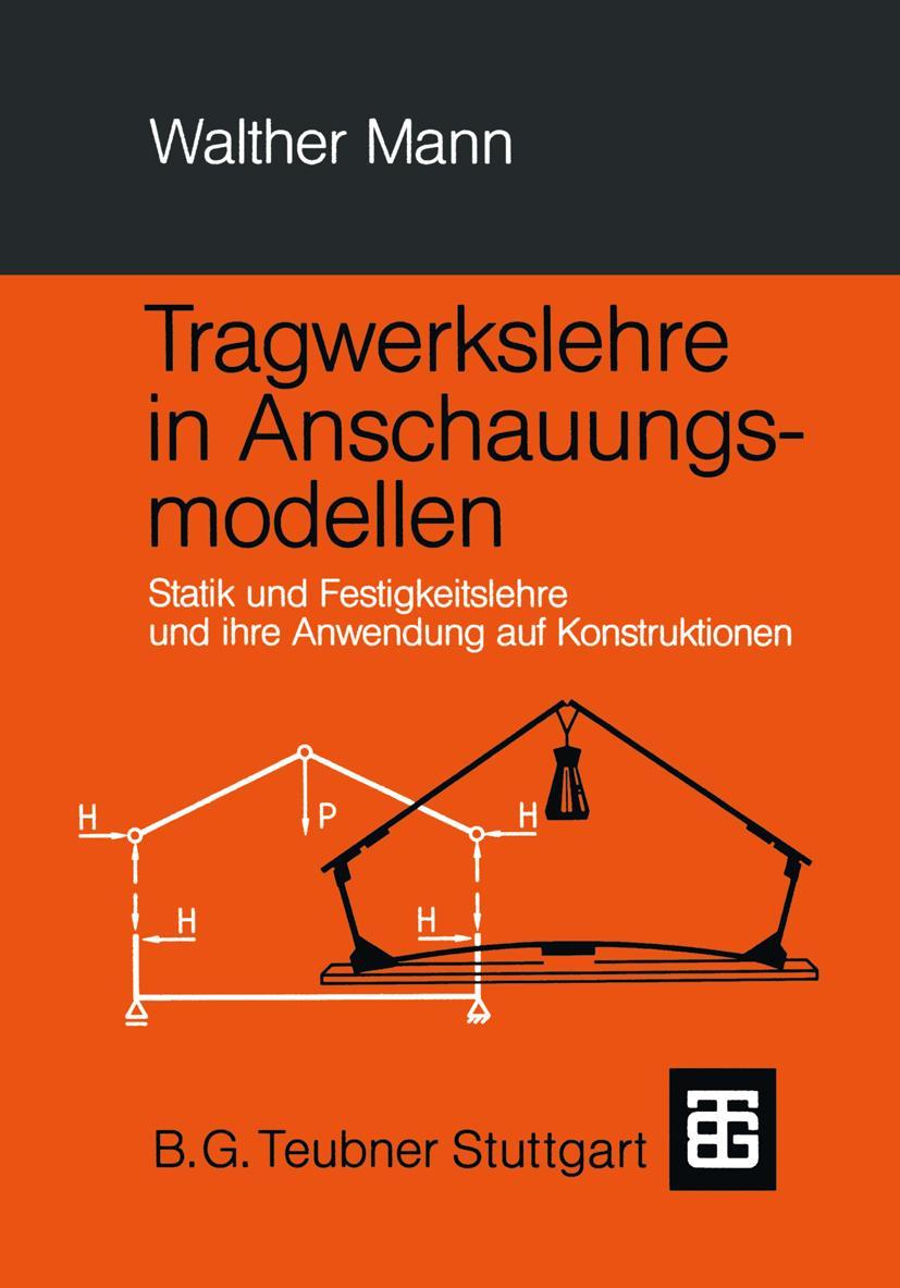 Vorderes Coverbild Tragwerkslehre in Anschauungsmodellen