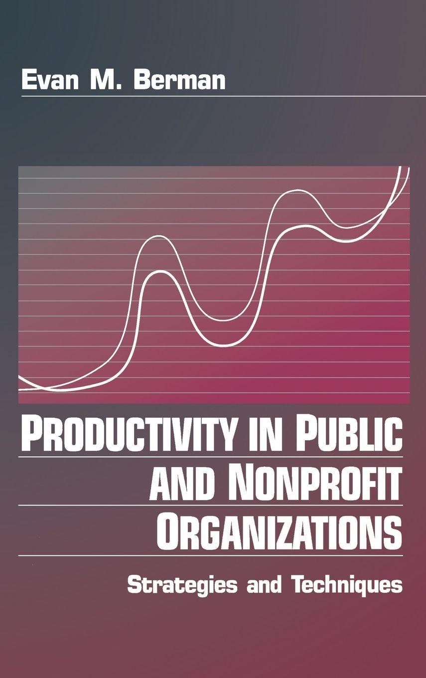 Vorderes Coverbild Productivity in Public and Non Profit Organizations