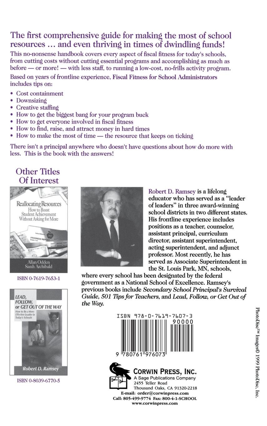 Rückseitencover Fiscal Fitness for School Administrators