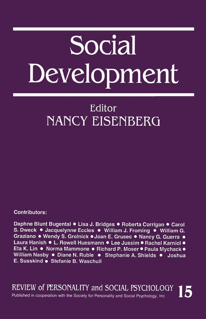 Vorderes Coverbild Social Development