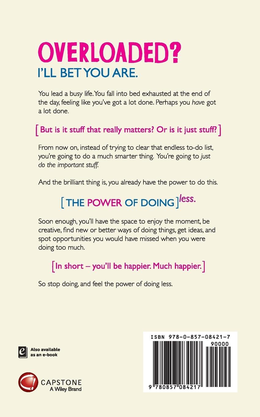 Rückseitencover The Power of Doing Less