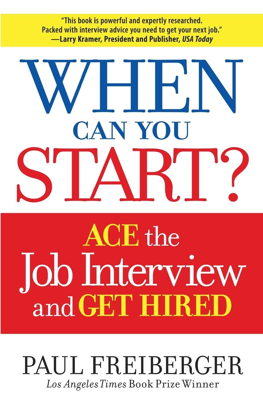 Vorderes Coverbild When Can You Start?