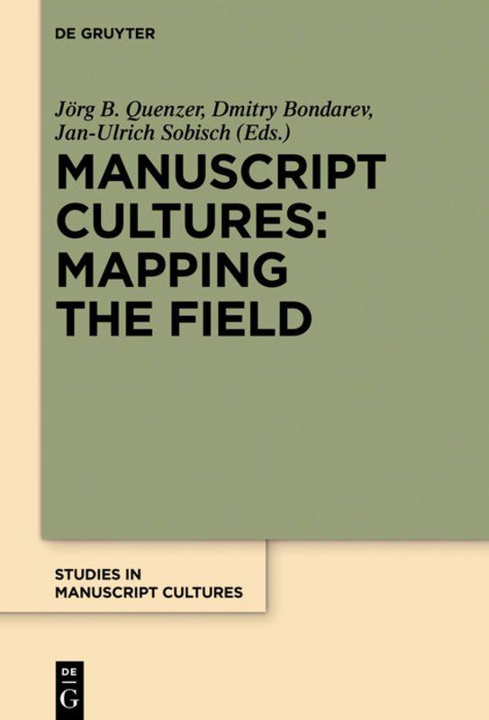 Vorderes Coverbild Manuscript Cultures: Mapping the Field